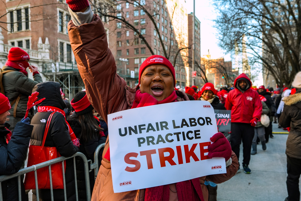 Nurses on strike in New York approve new contracts at 2 of 3 hospital ...