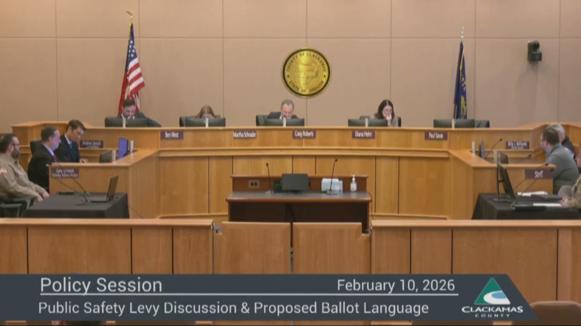 Clackamas County finalizes public safety levy for May ballot