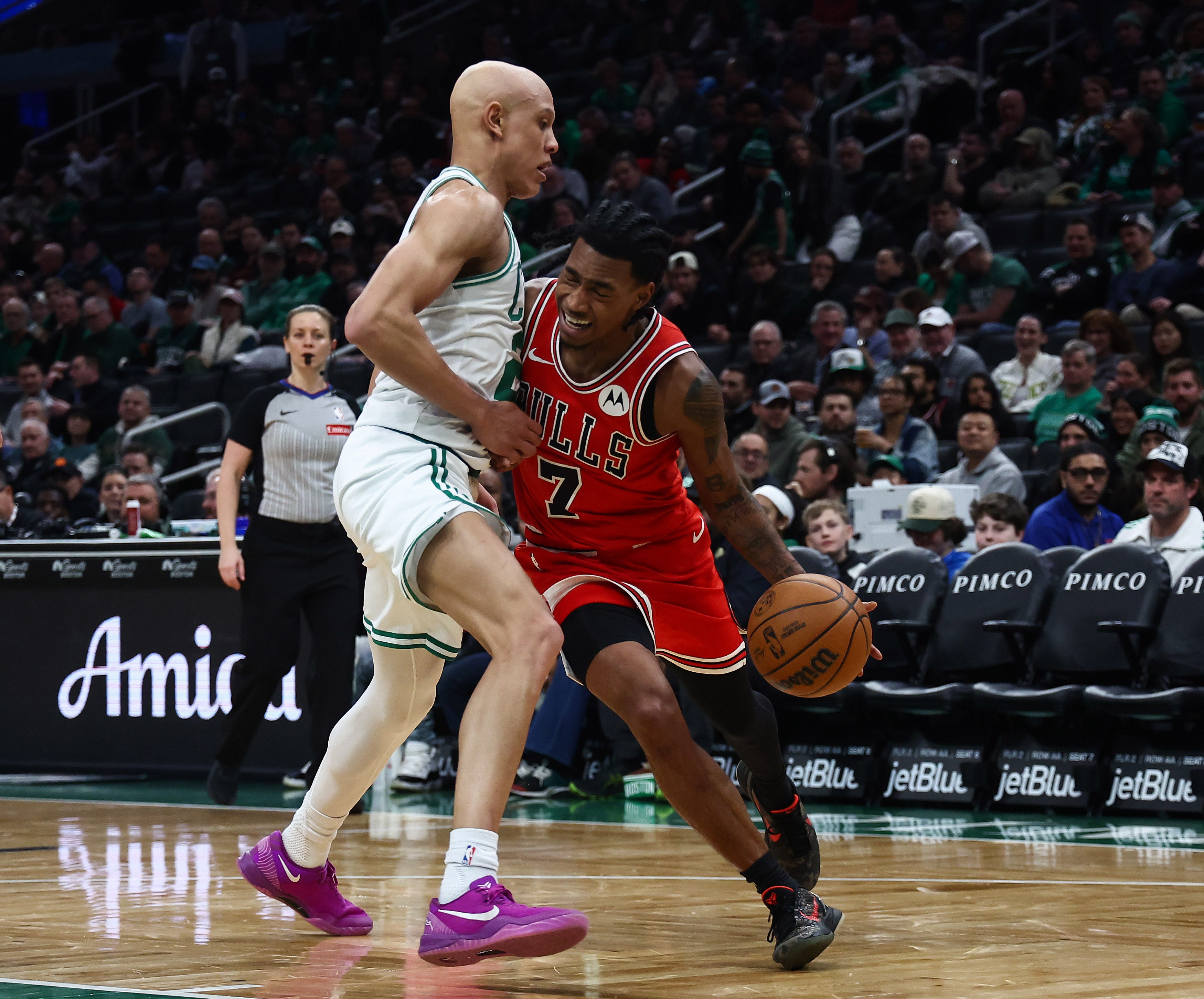 True to his word, Jordan Walsh had no mercy for Chicago Bulls, Anfernee ...