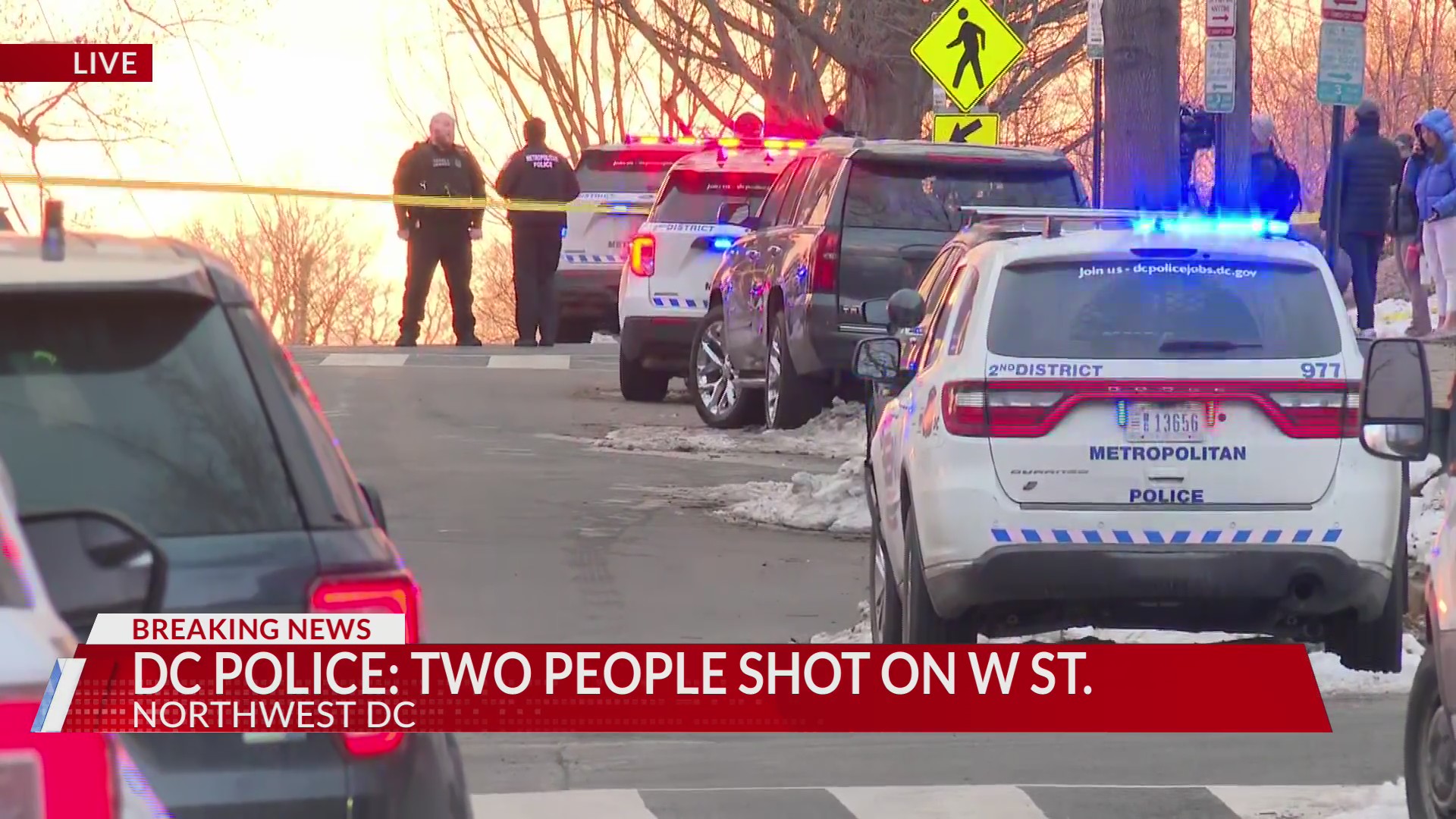 Police investigating double shooting in Northwest DC
