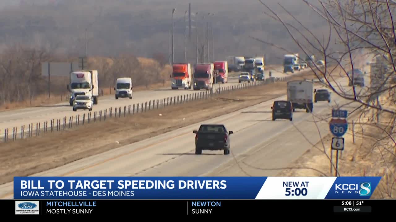 Iowa lawmakers target 'super speeders' with tougher penalties