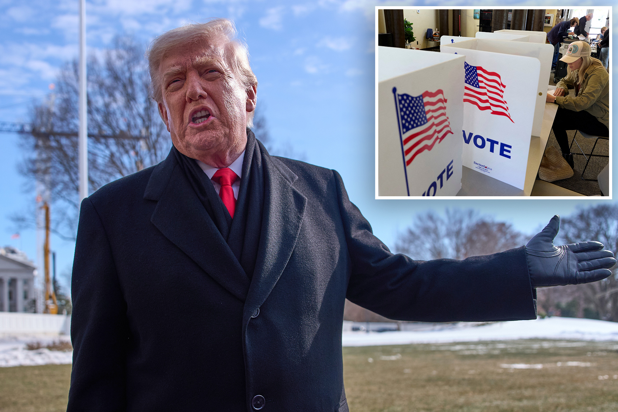 House passes Trump-backed bill requiring voters to show photo ID before ...