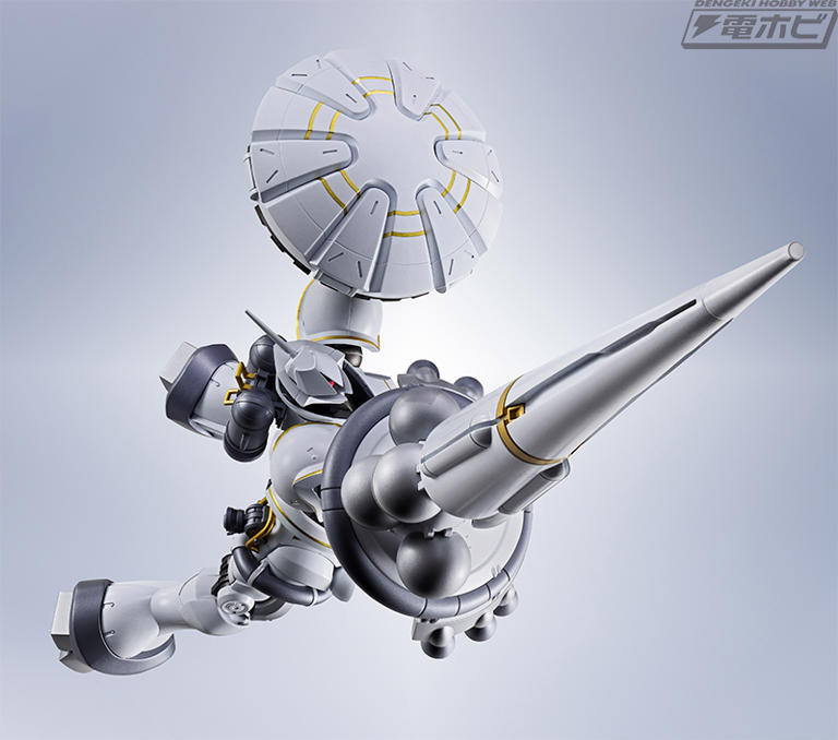 キシリアを護る白き騎士!『機動戦士Gundam GQuuuuuuX』ハクジを装備したエグザベ専用ギャンがMETAL ROBOT魂でフィギュア化 ...
