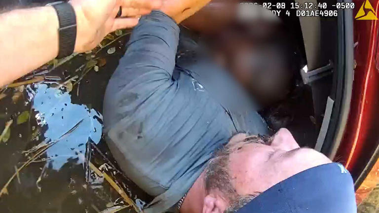 Good Samaritan rescues mother and three children from a canal