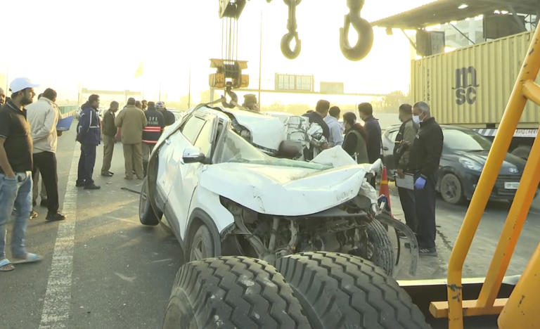 2 killed as car rams into container truck on NH-9 in east Delhi