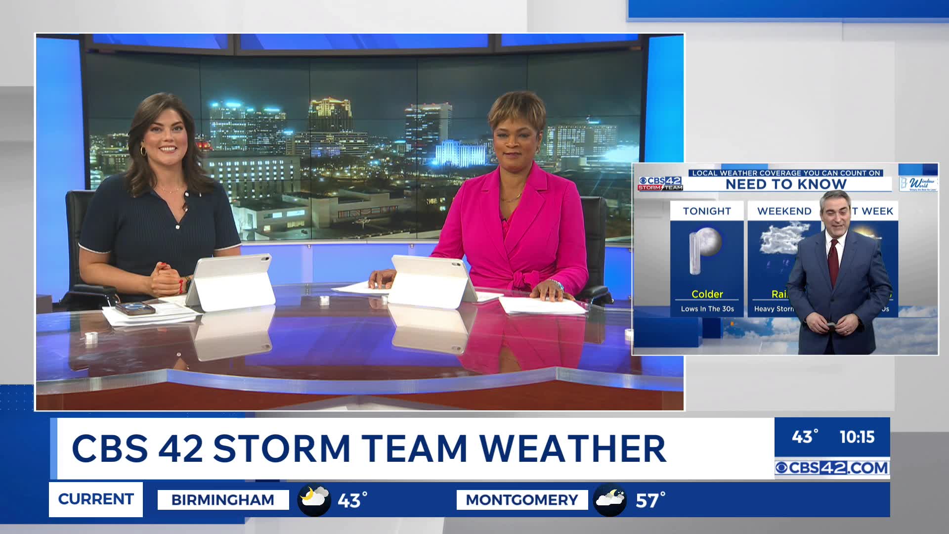 Cold tonight, mild and sunny Thursday and Friday, storms for Valentine ...