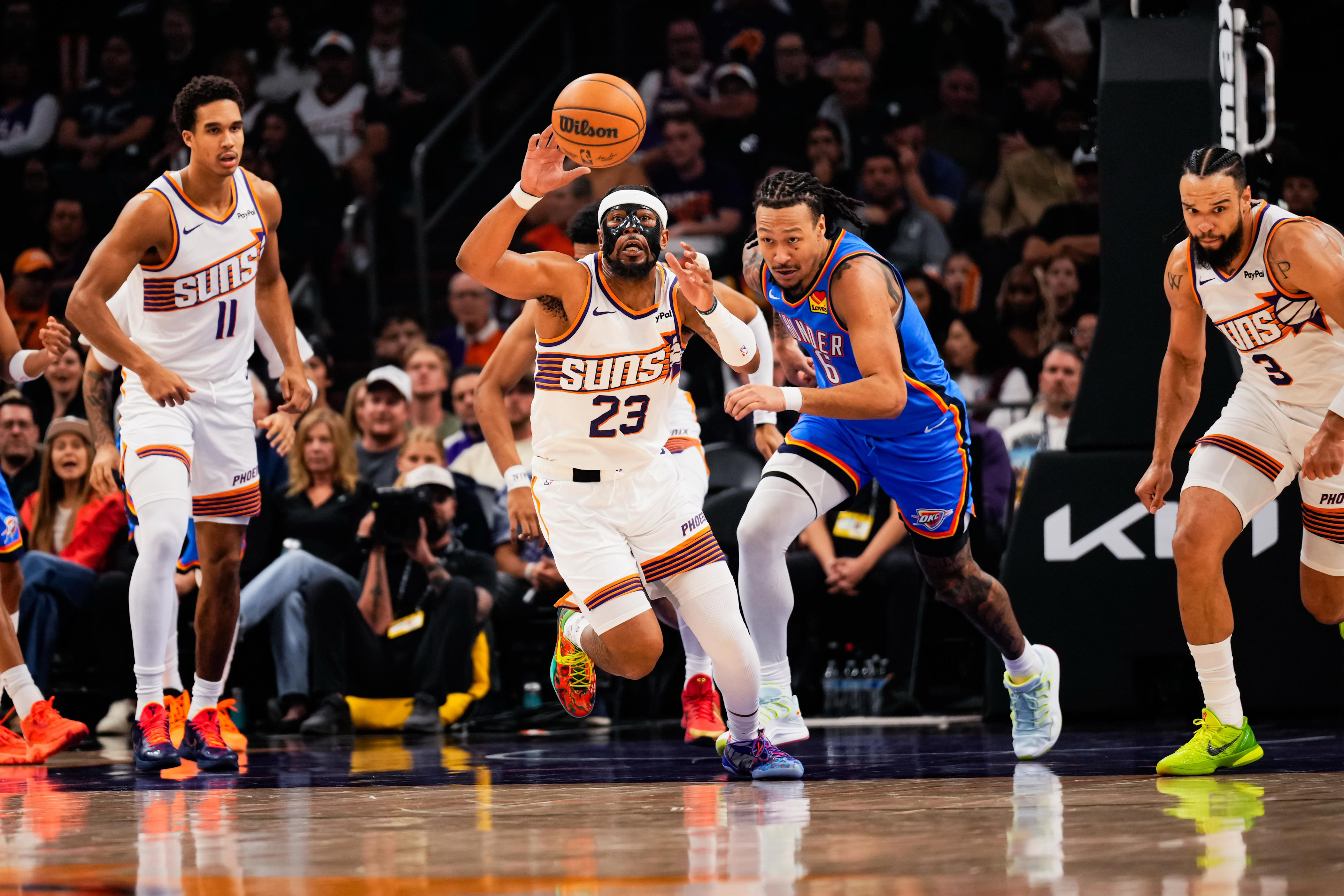 Oklahoma City Thunder rip Phoenix Suns going into NBA All-Star break