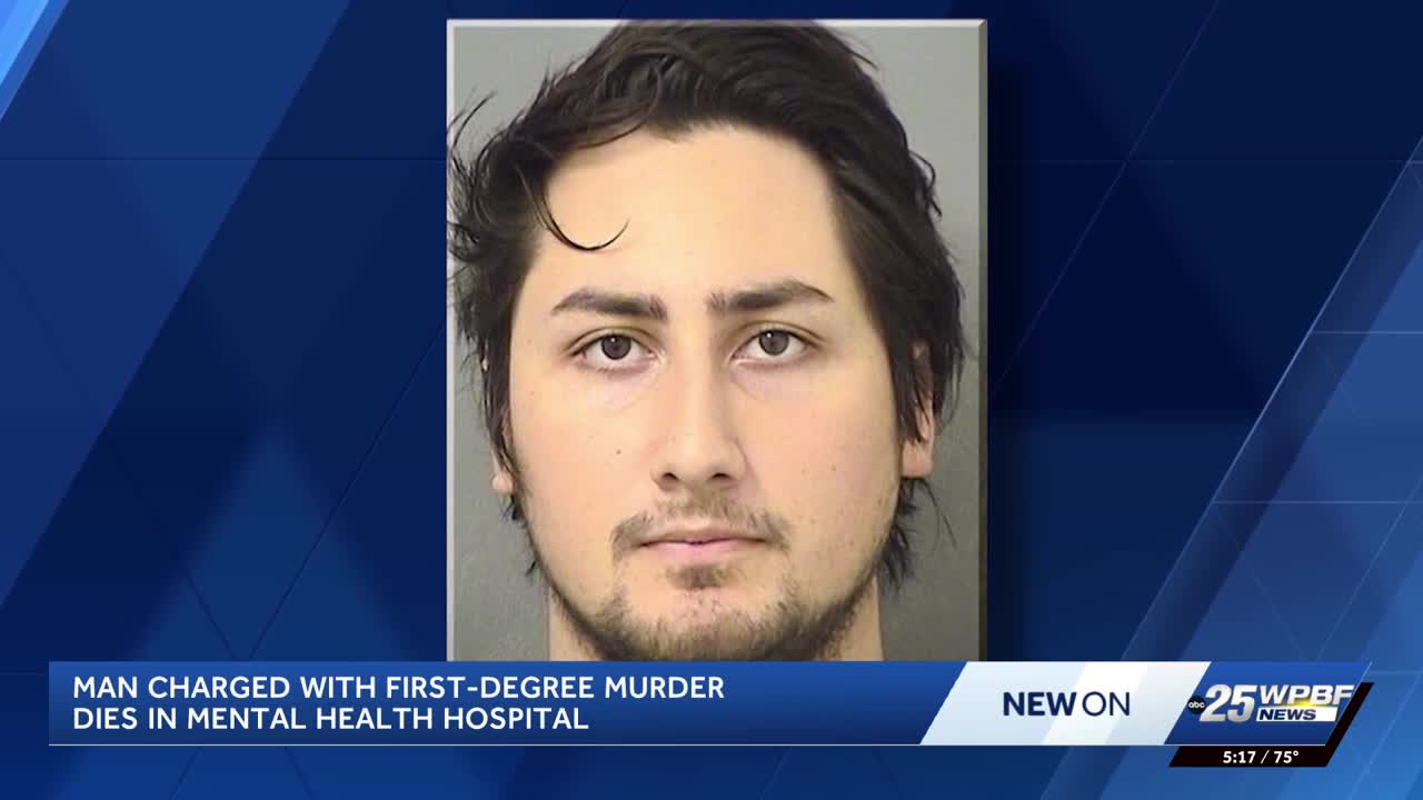 West Palm Beach man accused of murder dies in state custody