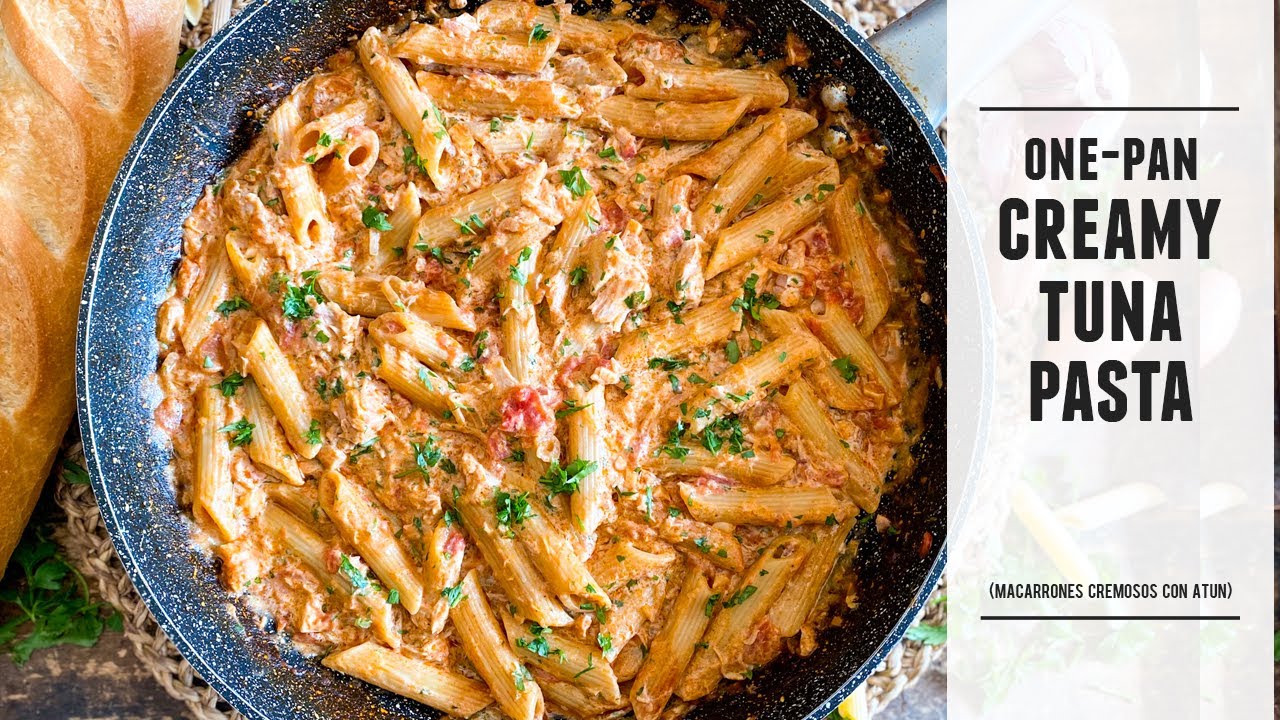One-pan creamy tuna pasta ready in 30 minutes