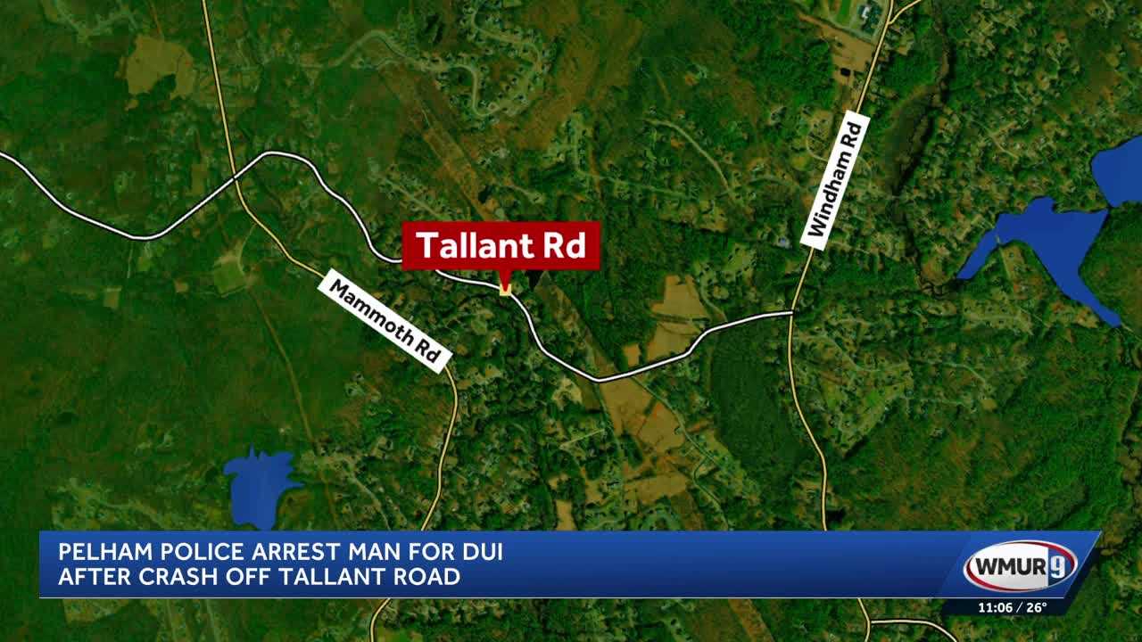 Hudson man arrested on DUI charge after crash off Tallant Road in ...