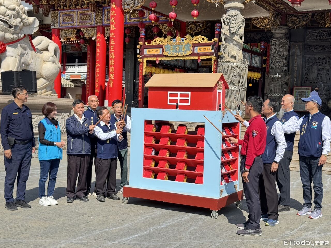 鹿耳門花火迎春2／28登場　萬人搶春牛＋高空煙火震撼夜空