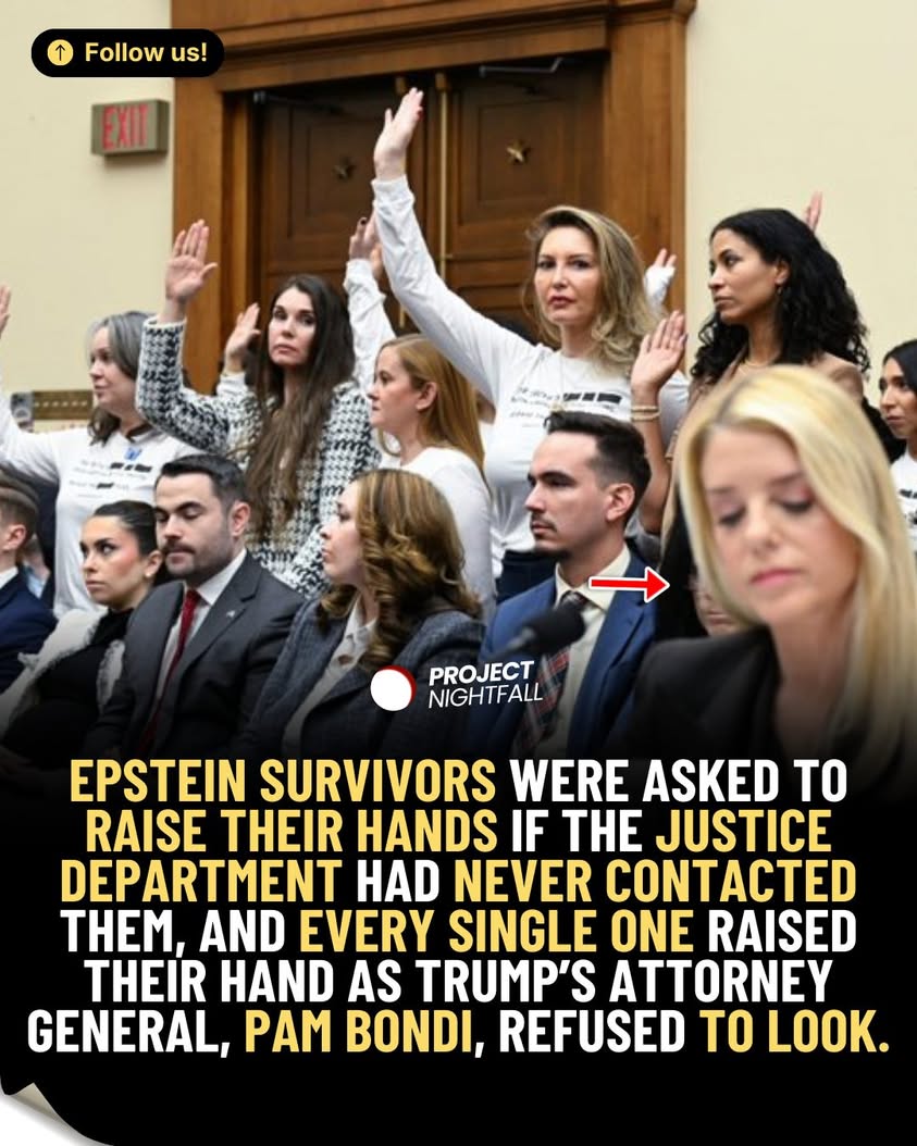 11 women were asked to stand and raise their hands if they had never ...