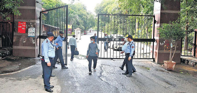 JNU social sciences students declare strike amid row over rustication ...