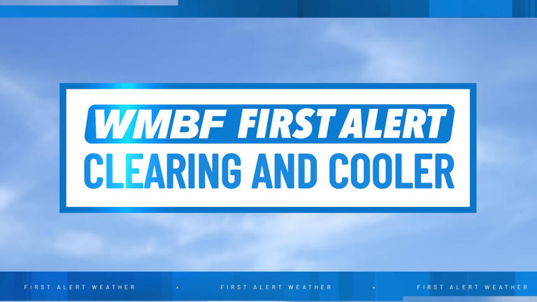 First alert: Clear and cool end to the week, soaking rain Sunday