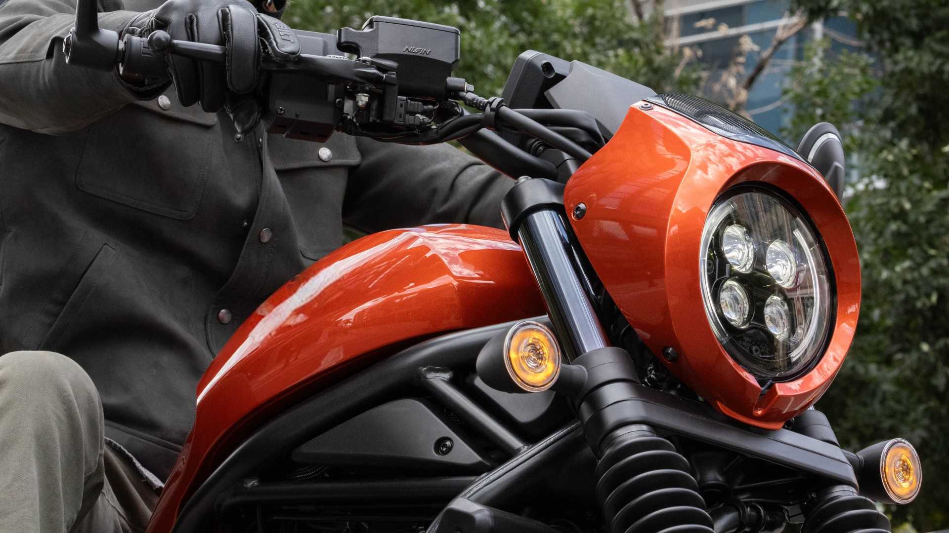 2025 Honda Rebel 1100 DCT SE close-up shot