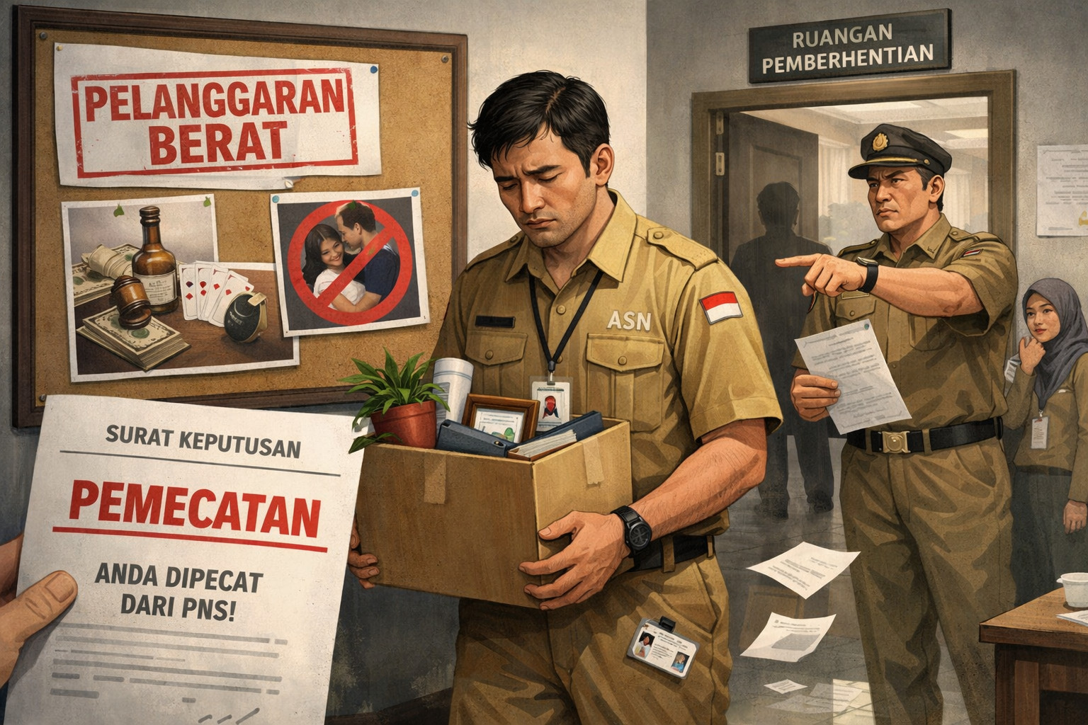 ASN Kota Bogor Berinisial AGS Dipecat Karena Nekat Lakukan Pelanggaran Berat