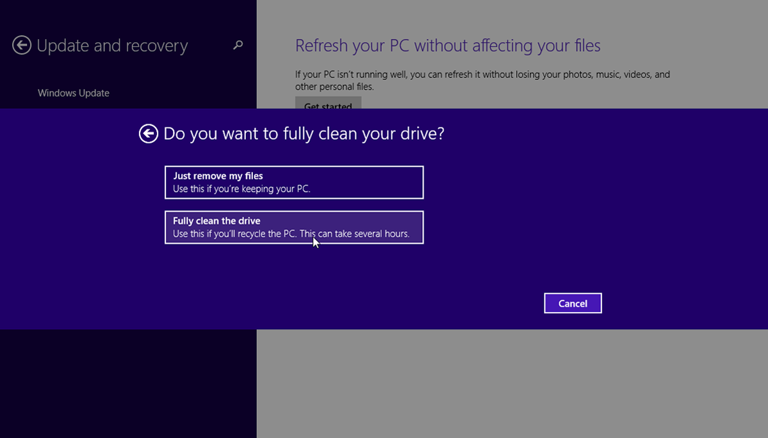 Getting rid of your Windows PC? Remember to wipe the drive first