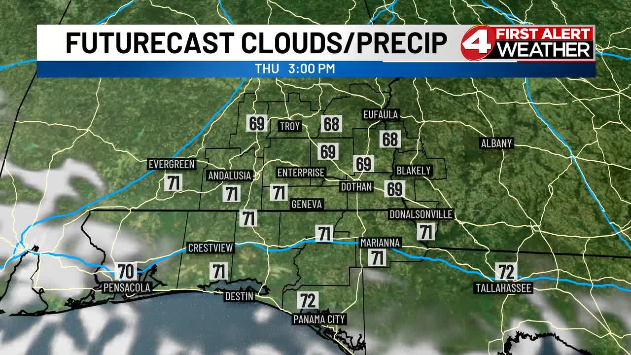 Pleasant end to the week before Sunday storms roll in