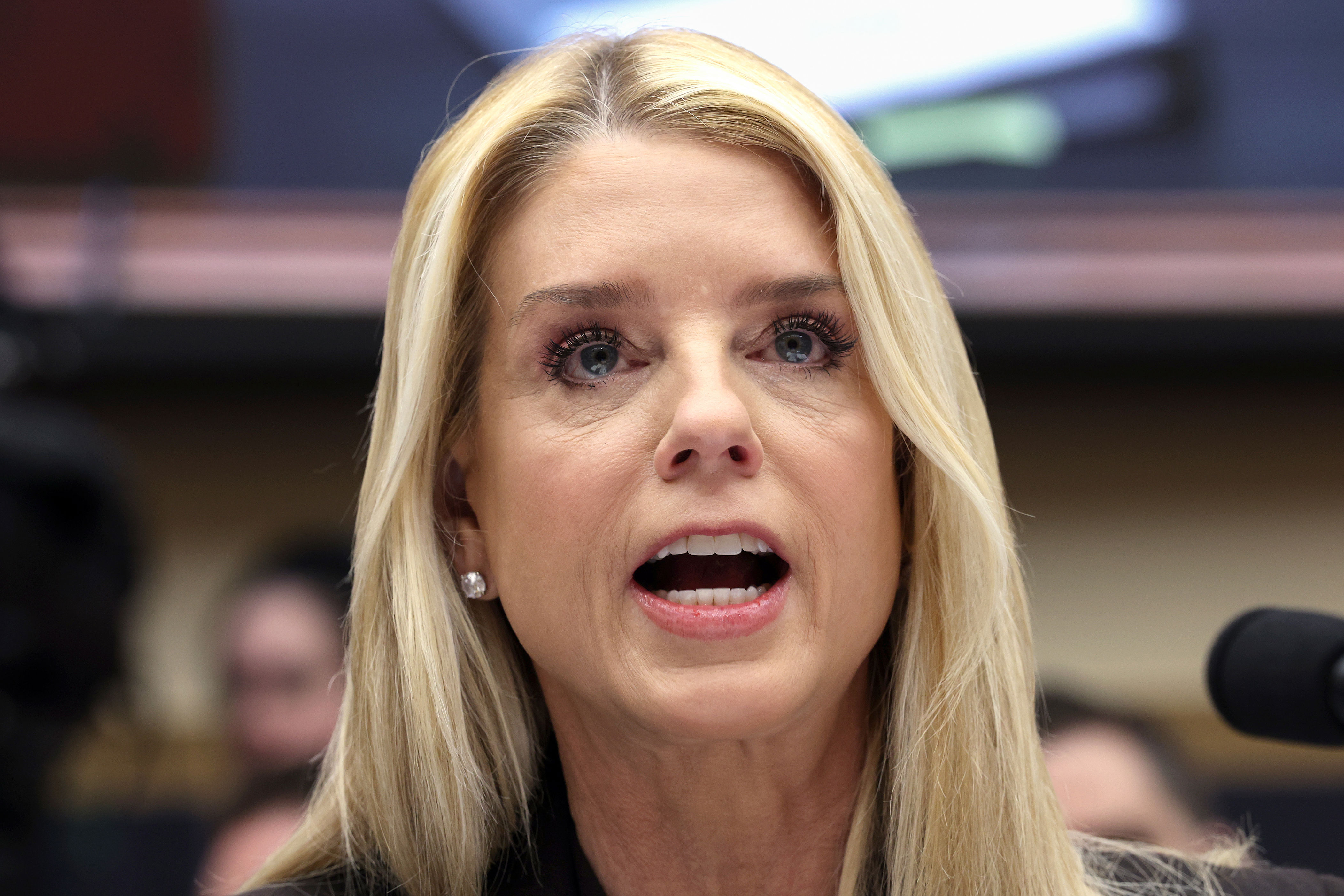 Pam Bondi's saving disgrace