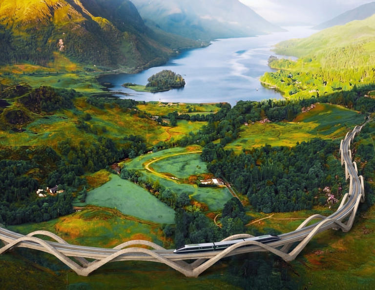 Inside proposals for a £130,000,000,000 high-speed rail linking UK and ...