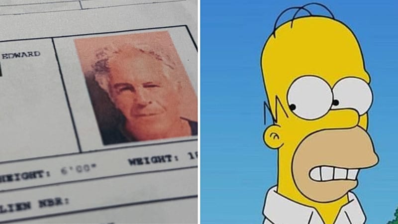 Fans think a 2000 The Simpsons episode warned about Epstein island