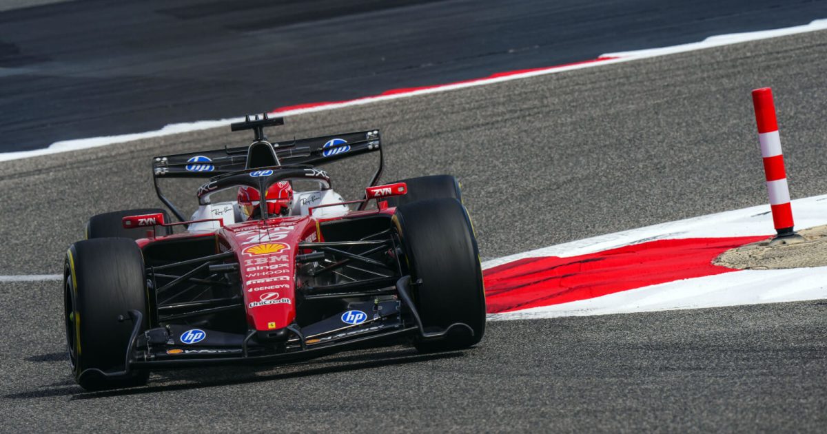 Bahrain test day 2: Leclerc quickest as Red Bull and Mercedes run into trouble<br>