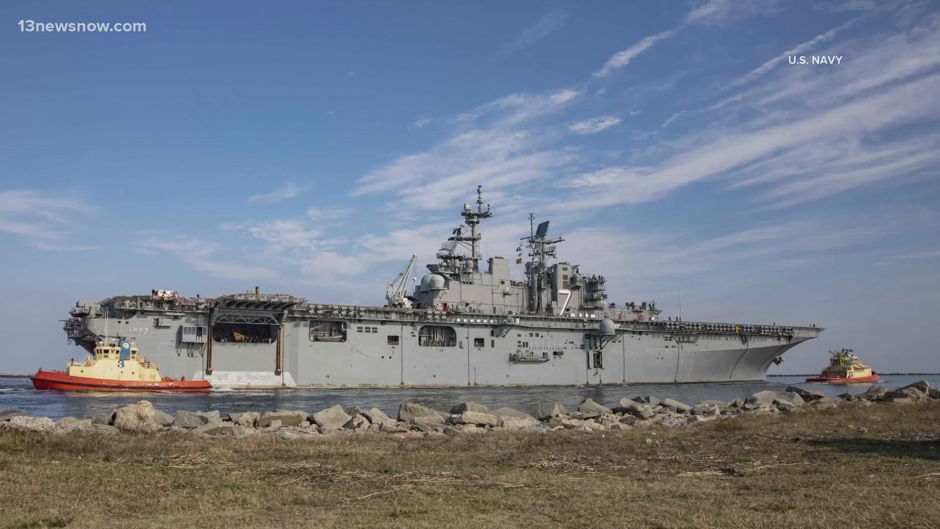 Sailor assigned to USS Iwo Jima dies after falling overboard in ...