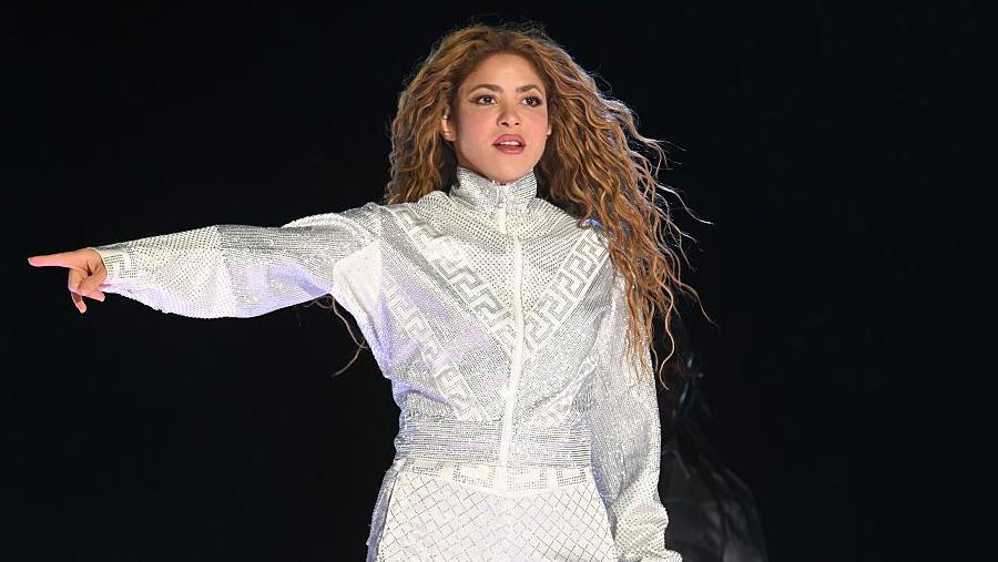 A cantora colombiana Shakira