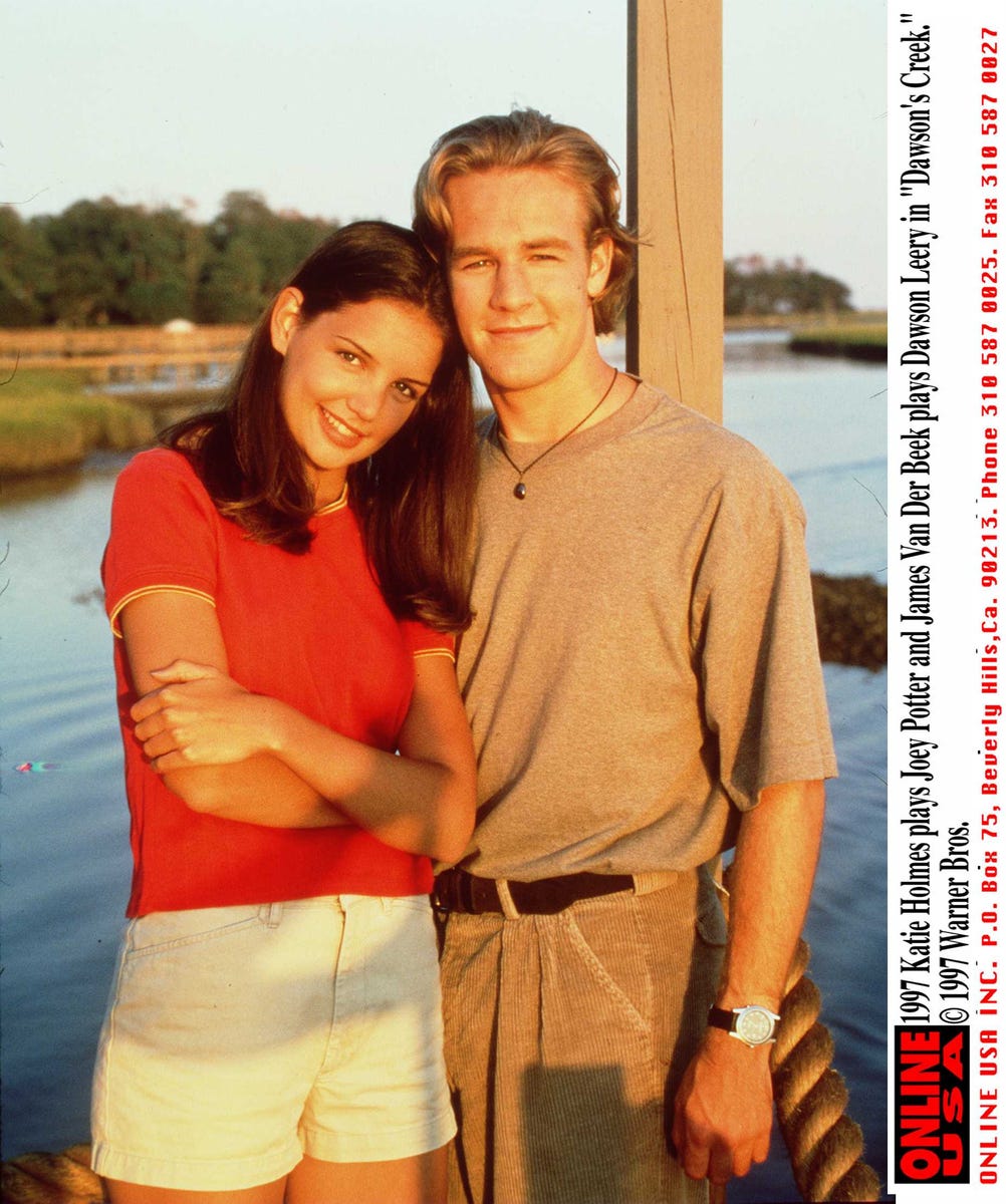 Katie Holmes and others pay emotional tributes to James Van Der Beek ...