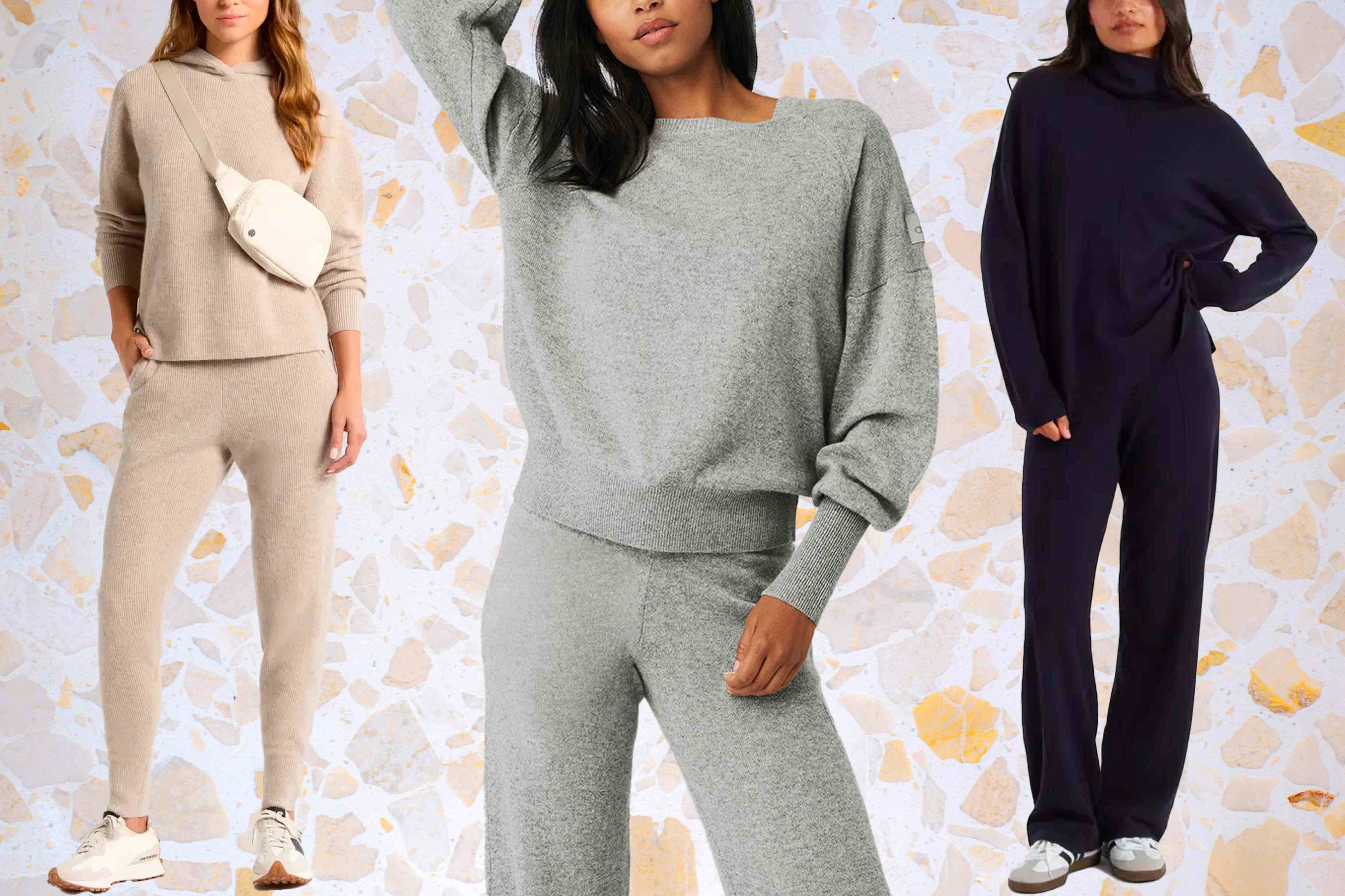 9 luxuriously soft cashmere lounge sets to keep you warm this winter ...