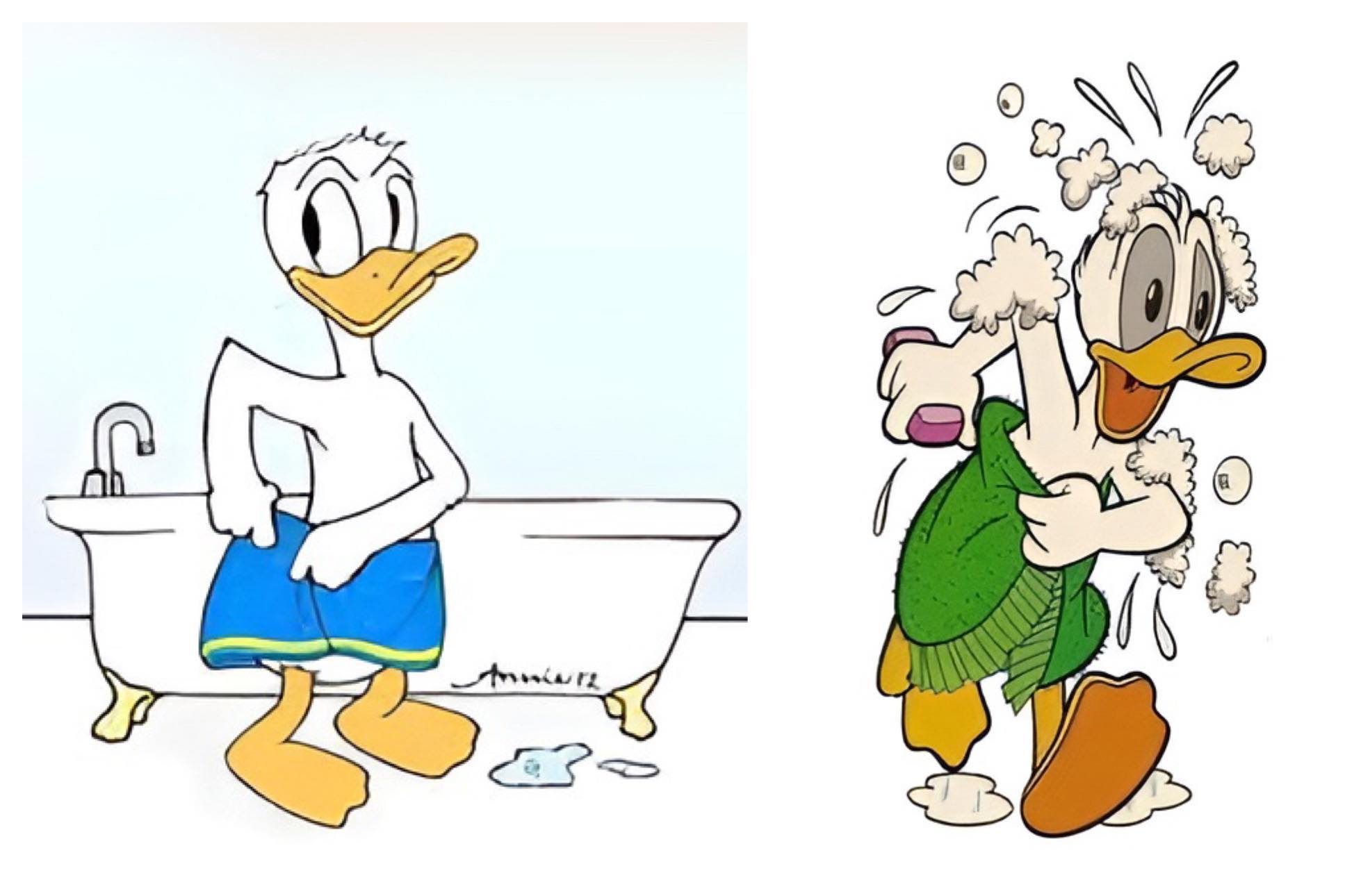 Donald Duck Modesty Paradox
