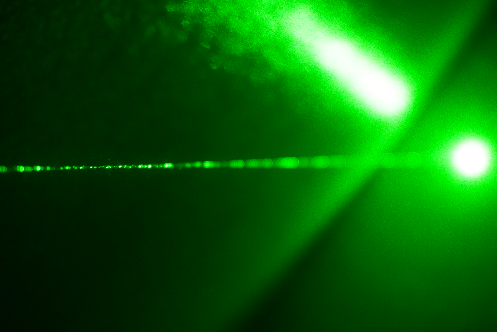 High-energy laser used to shoot down the party balloon at the border ...