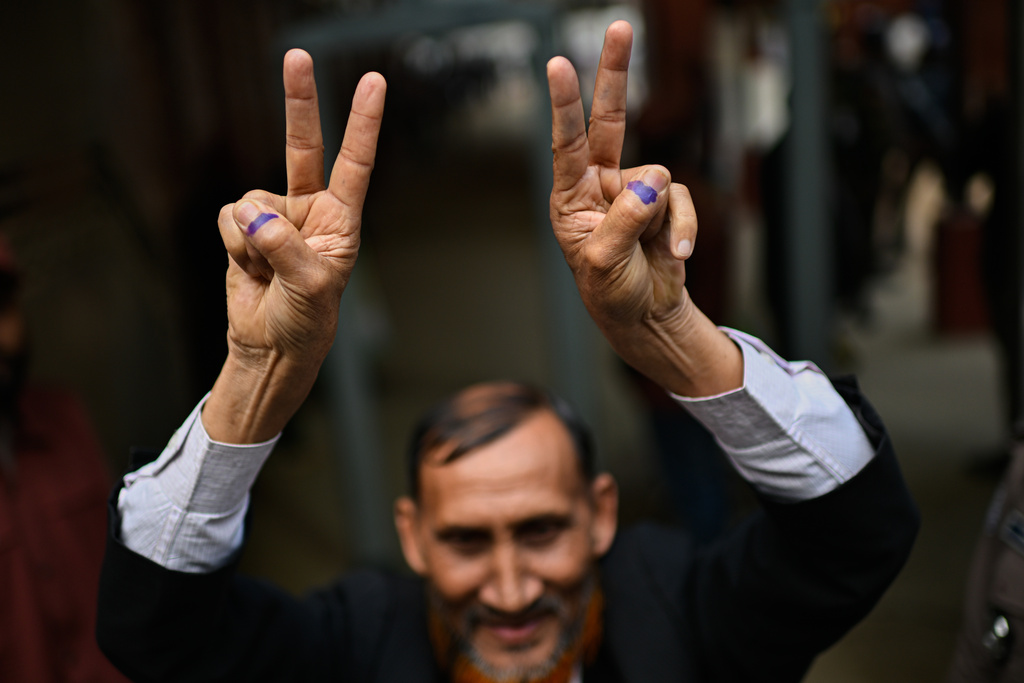 Photos show Bangladesh’s first election since the 2024 uprising that ousted Hasina<br><br>