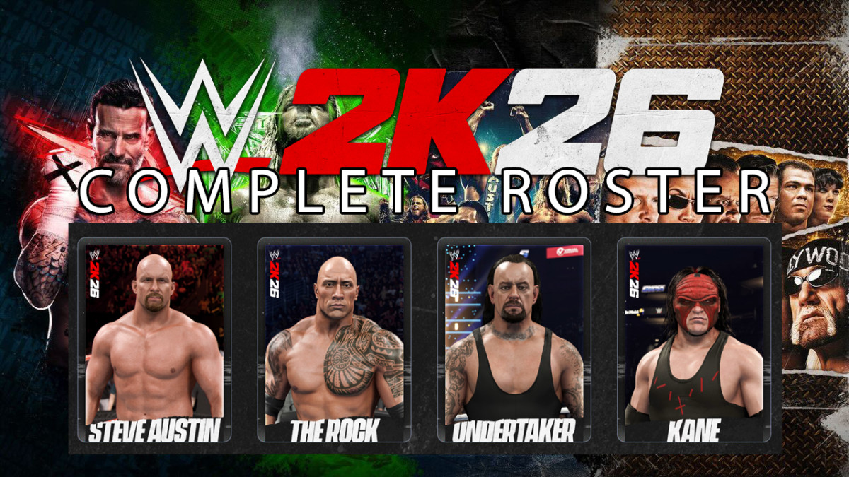 WWE 2K26 roster: All superstars, wrestlers, legends, personas, and managers