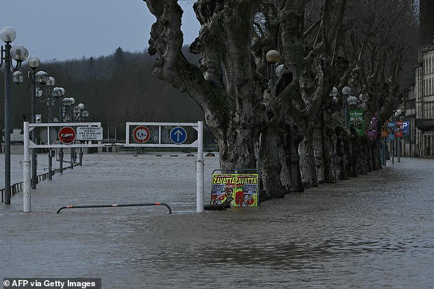 Storm Nils batters France: 100mph winds and floods leave almost a ...