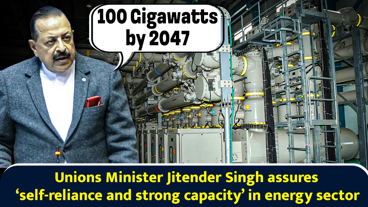 Union minister Jitender Singh assures ‘self-reliance and strong ...