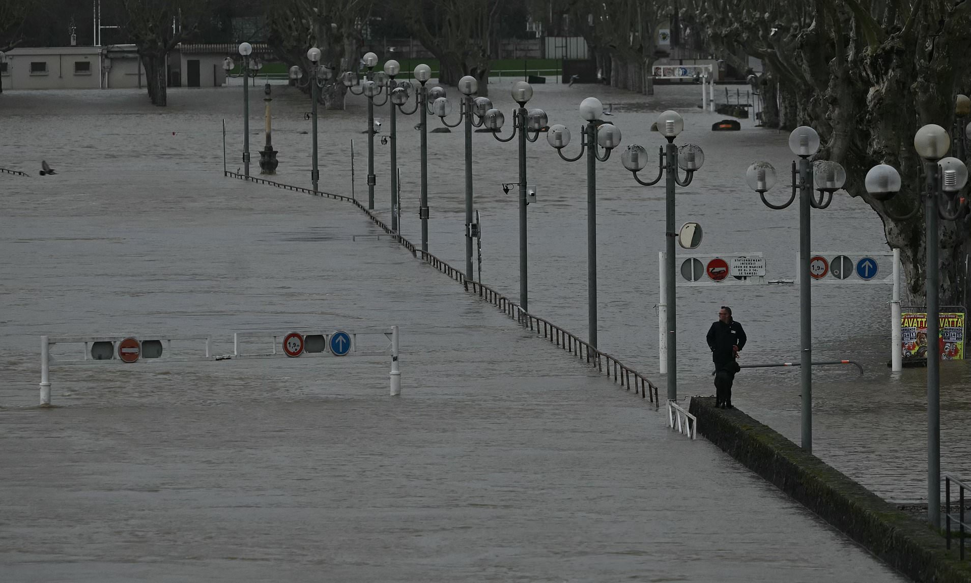 Storm Nils batters France: 100mph winds and floods leave almost a ...