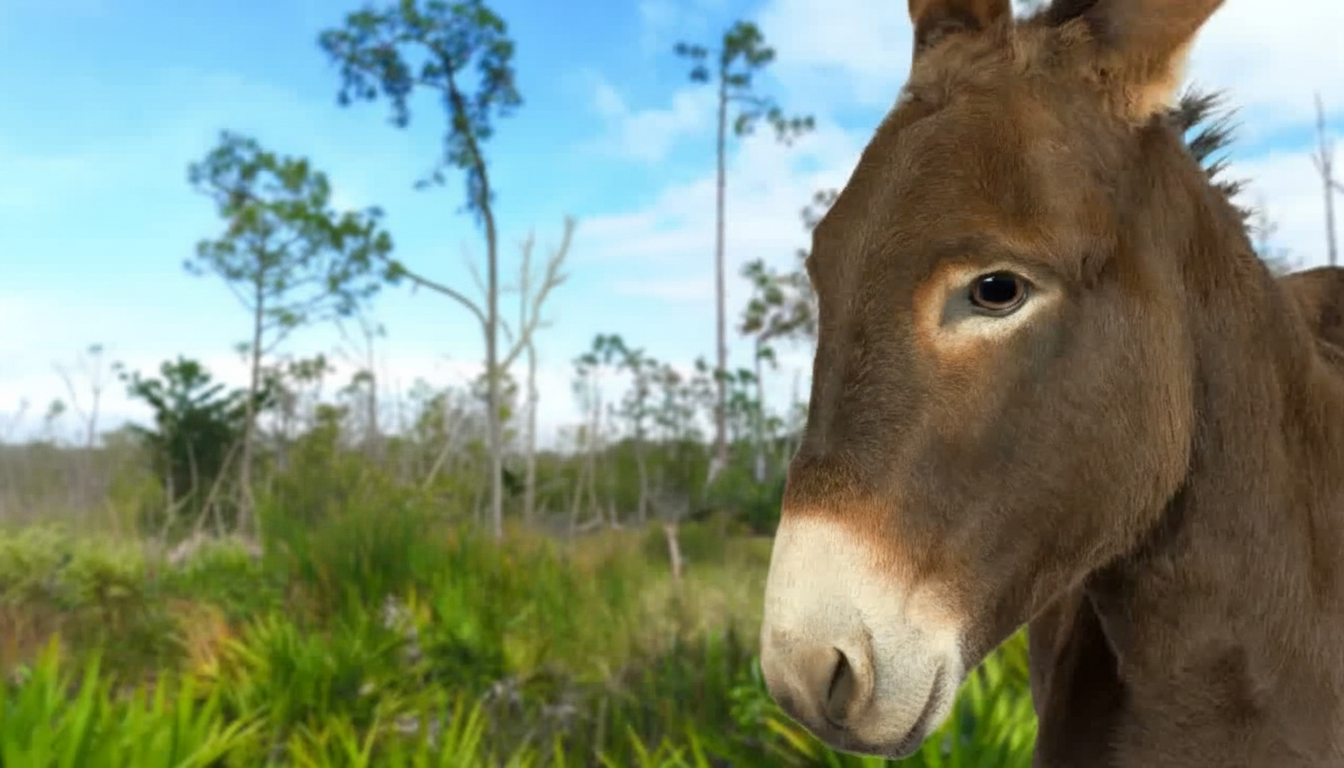 Donkeys solve a water problem no one expected