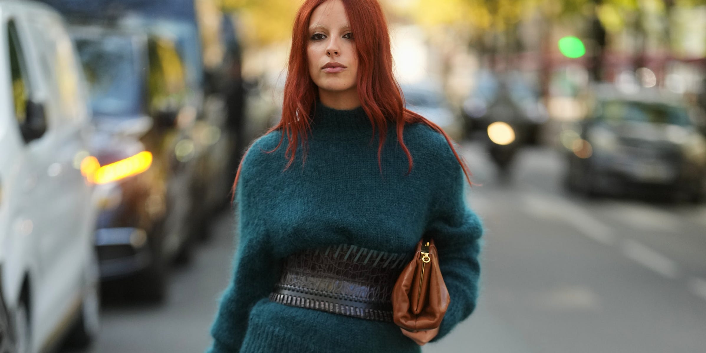 sachin and babi light blue dress These Winter Work Day Dresses Are Effortlessly Elegant main image 0
