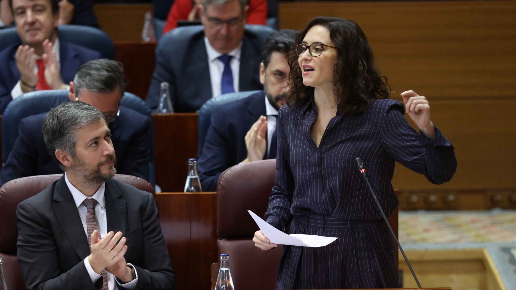 Ayuso desmonta el bulo de la izquierda: la medalla a EEUU es para «una ...