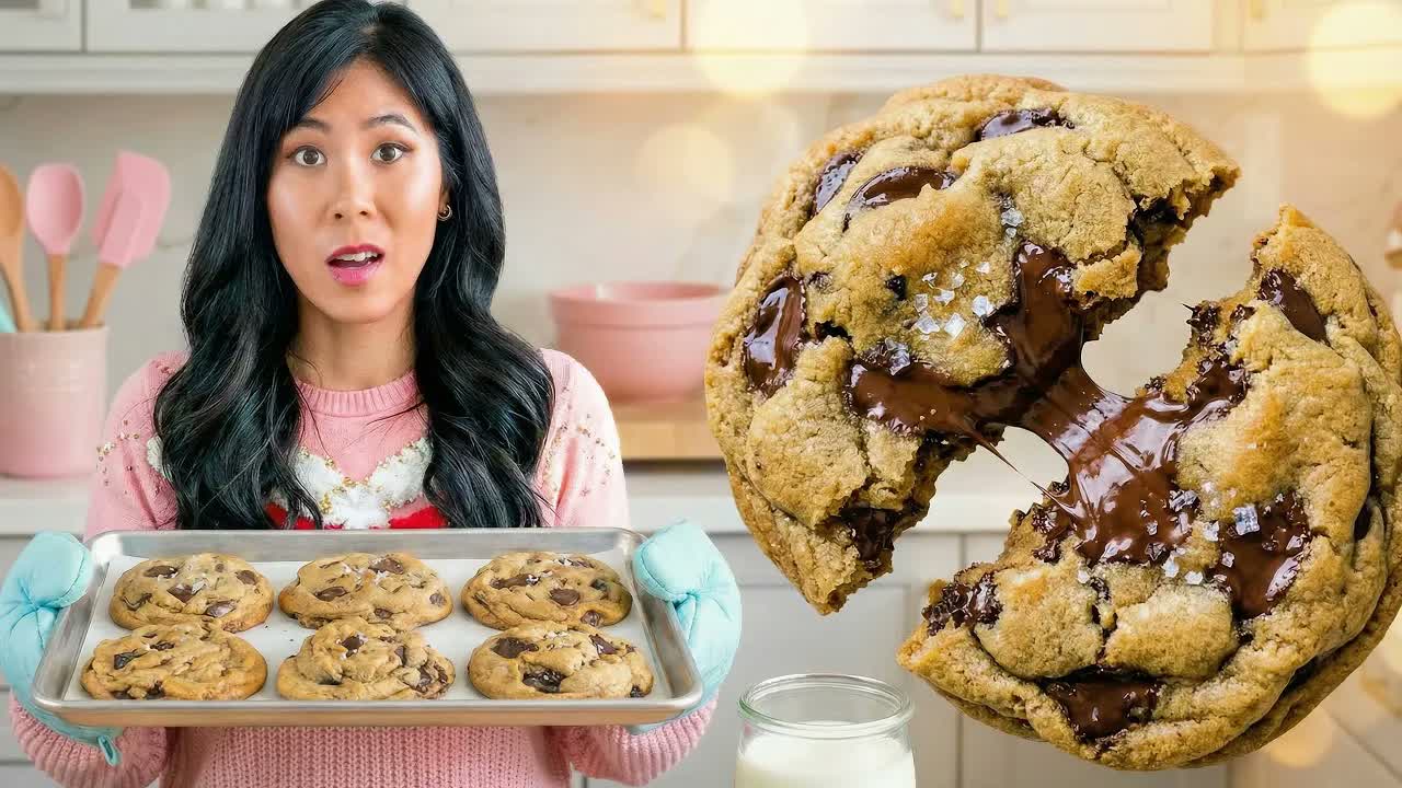 Sharing a secret: How to make the cookies crunchy outside and soft inside