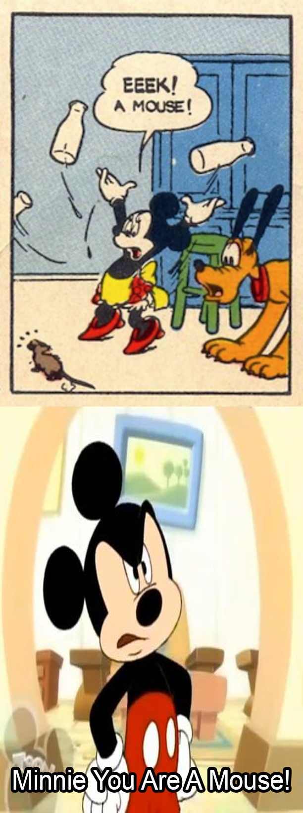 Minnie Mouse Fear Of Rodents