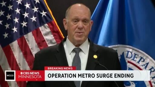 Border czar Tom Homan announces Minnesota immigration operation surge ...