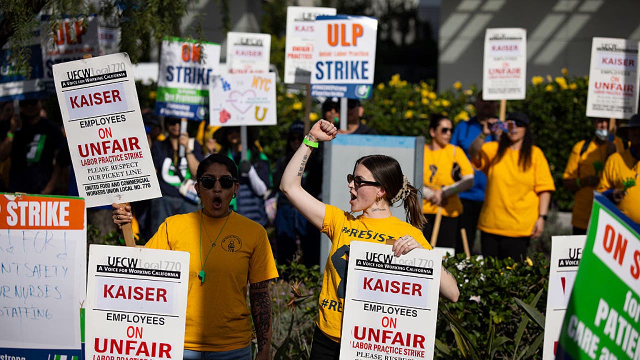 Kaiser pharmacy, lab workers end three-day strike as 31,000 nurses ...