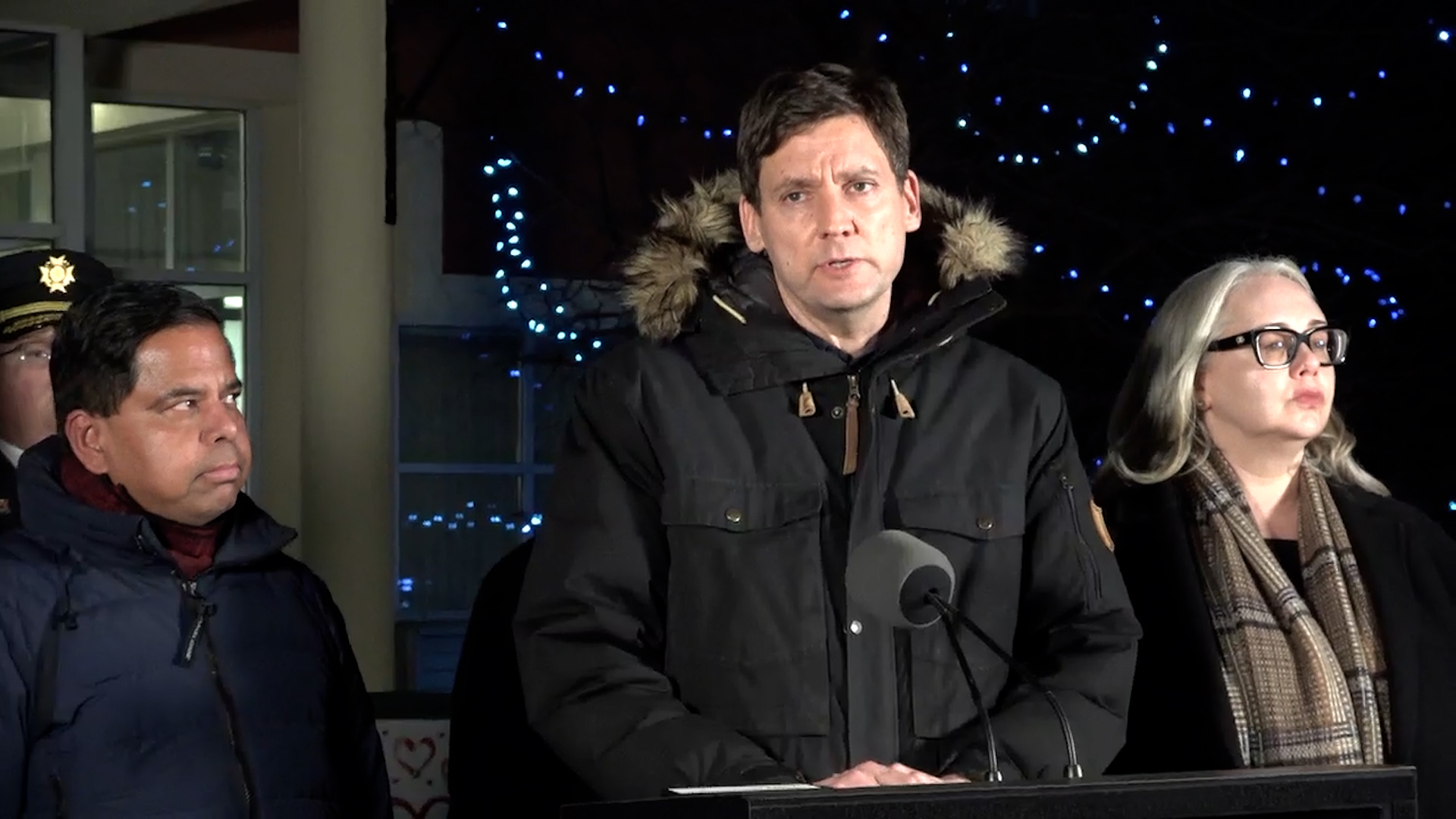 BC premier Eby, Tumbler Ridge mayor, at vigil for victims of mass shooting