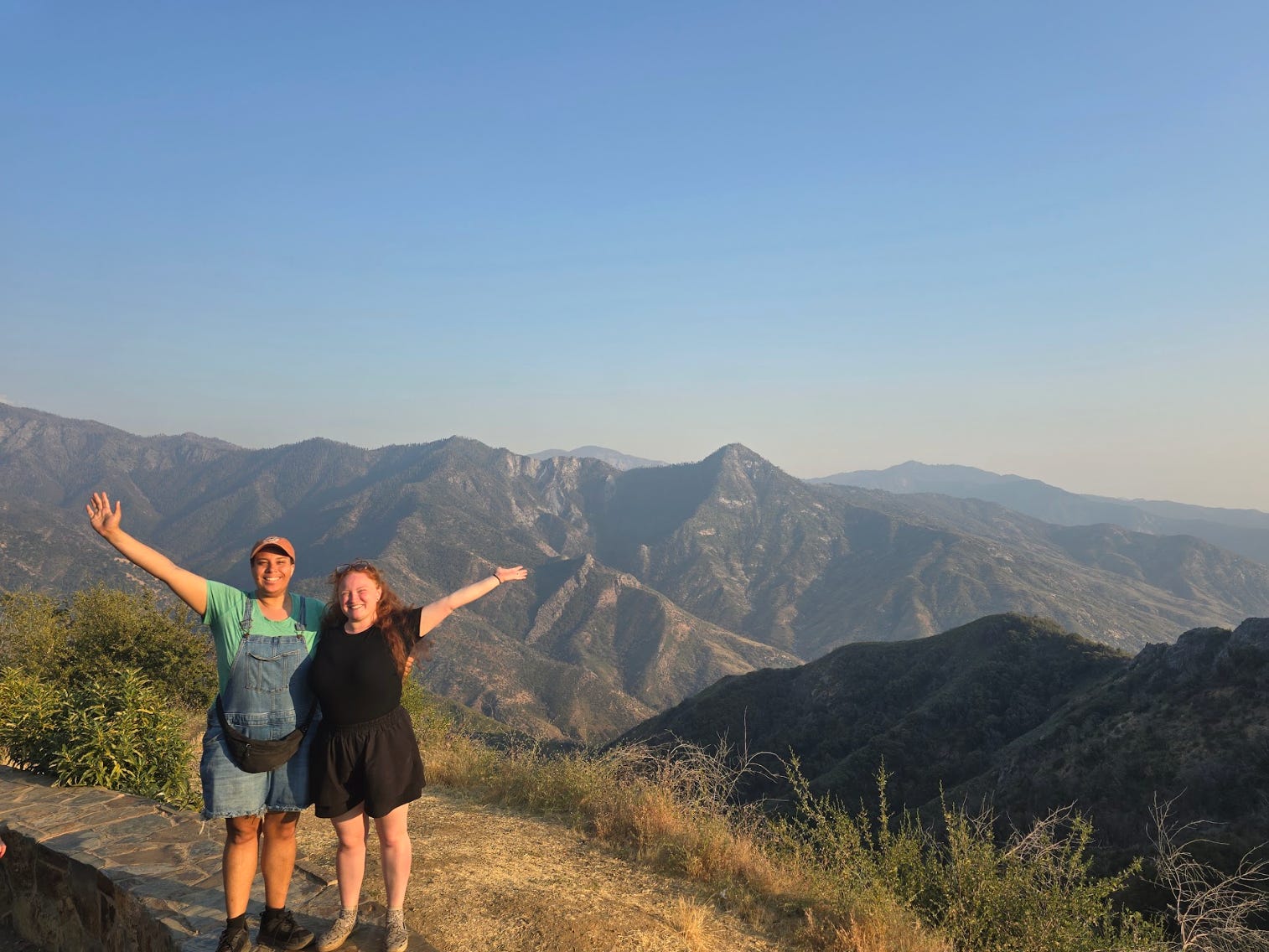 I visited 3 national parks in one long weekend with my best friend. I ...