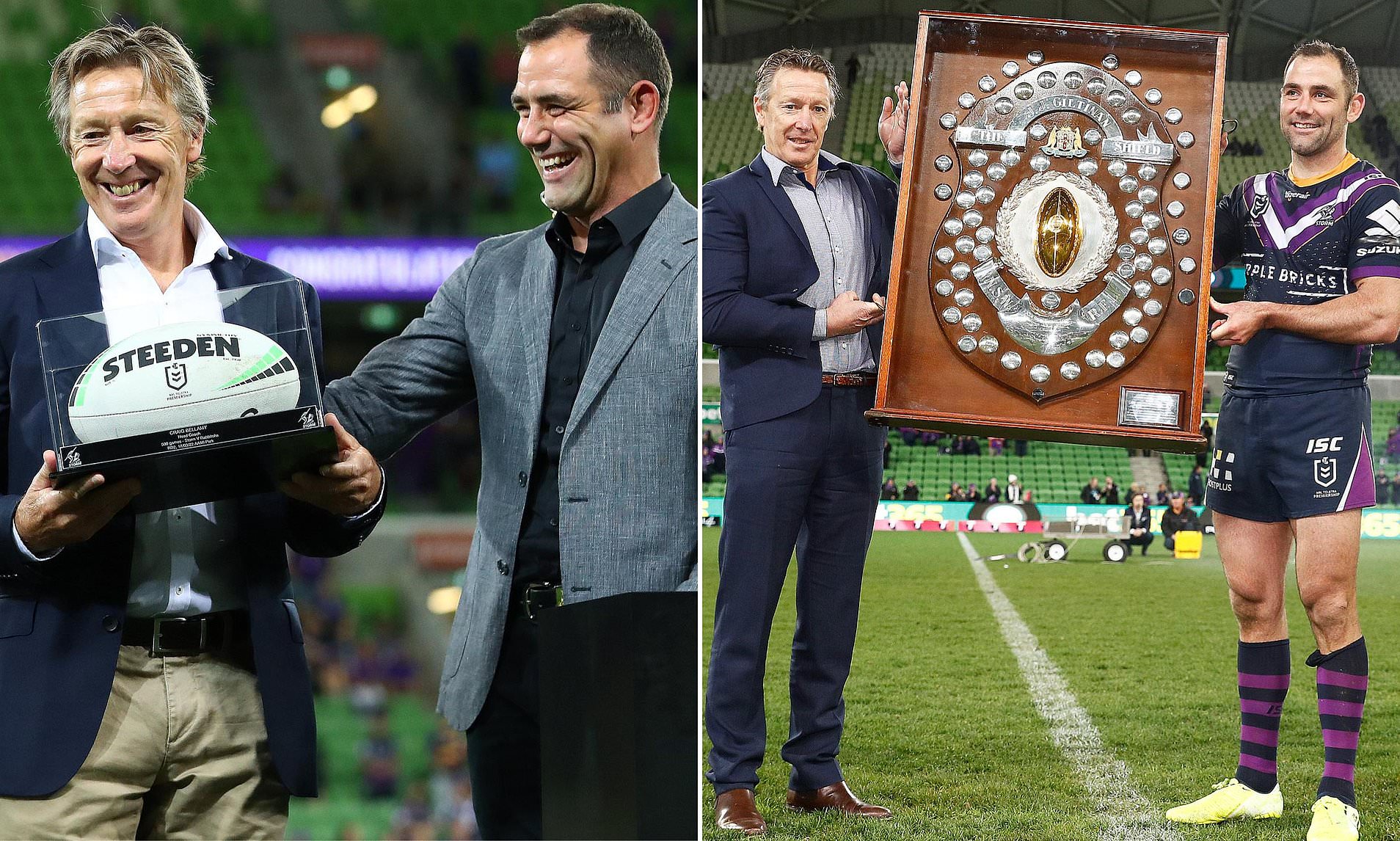 Craig Bellamy dishes up cheeky Cameron Smith dig as Storm legend joins ...