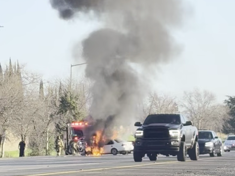 Interstate 80 crash, vehicle fire causes heavy traffic in Sacramento ...