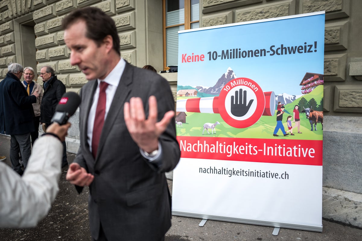 Switzerland to vote on capping its population at 10 million