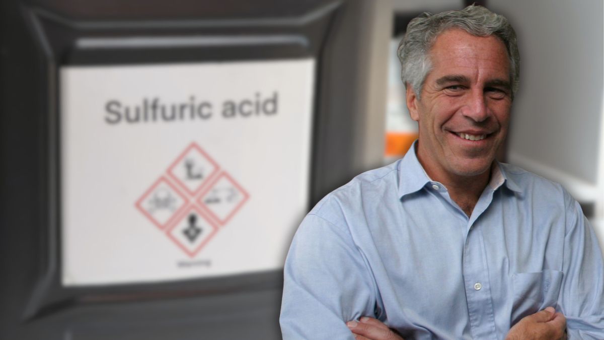 Epstein ordered sulfuric acid on same day FBI opened probe. Files show ...